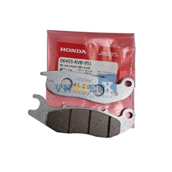 Bộ má phanh dầu trước HONDA AIR BLADE,CLICK (Mã: 06455KVB951)