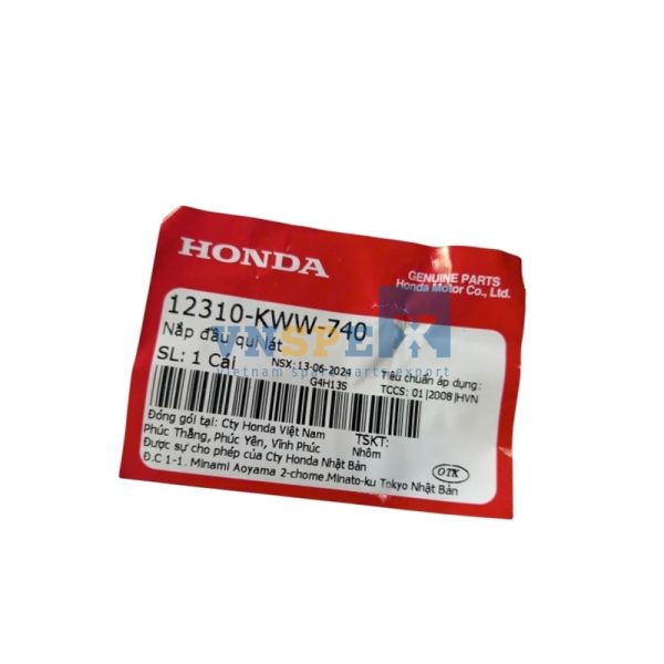 Nắp đầu qui lát HONDA DREAM,WAVE (Mã: 12310KWW740) - Hình ảnh 3