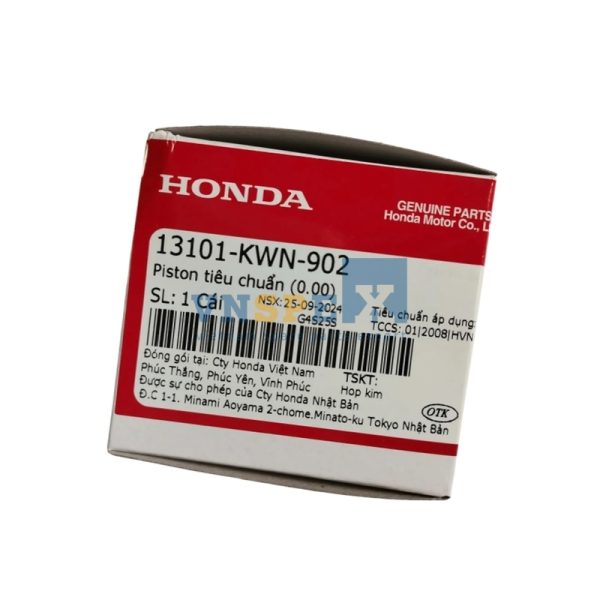 Piston tiêu chuẩn (0.00) HONDA AIR BLADE,LEAD,PCX,SH,SH MODE (Mã: 13101KWN902) - Hình ảnh 3