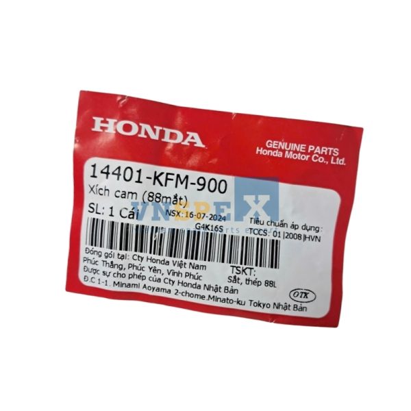 Xích cam (88mắt) HONDA DREAM,WAVE (Mã: 14401KFM900) - Hình ảnh 3