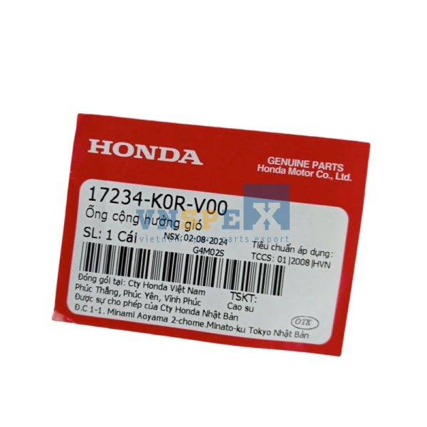 Ống cộng hưởng gió HONDA SH (Mã: 17234K0RV00) - Hình ảnh 3