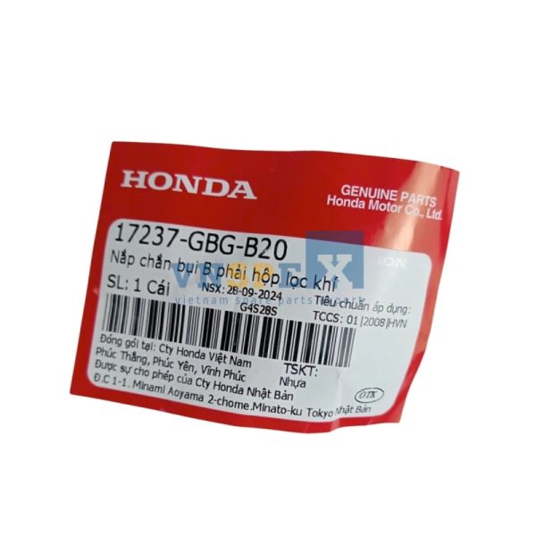 Nắp chắn bụi B phải hộp lọc khí HONDA DREAM,FUTURE (Mã: 17237GBGB20) - Hình ảnh 3