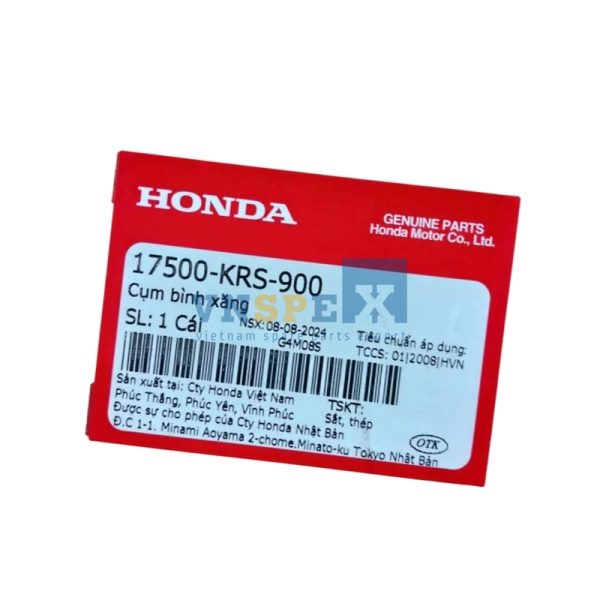 Cụm bình xăng HONDA WAVE (Mã: 17500KRS900) - Hình ảnh 3