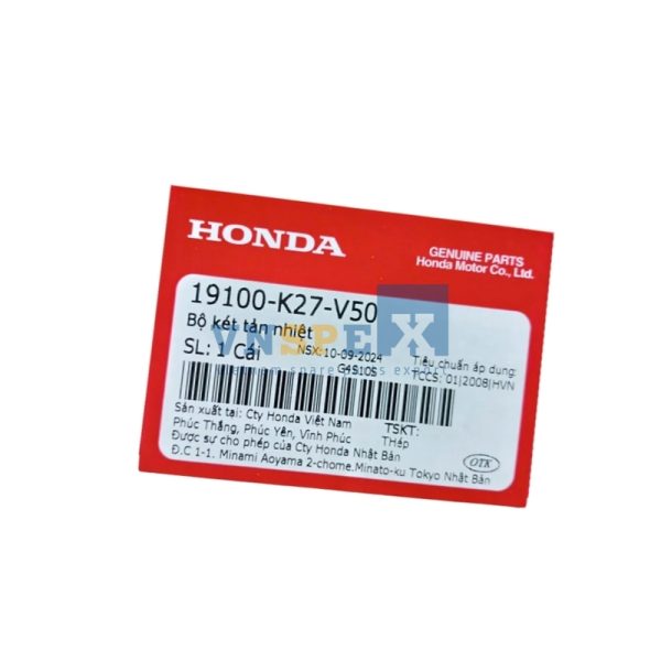 Bộ két tản nhiệt HONDA AIR BLADE (Mã: 19100K27V50) - Hình ảnh 3