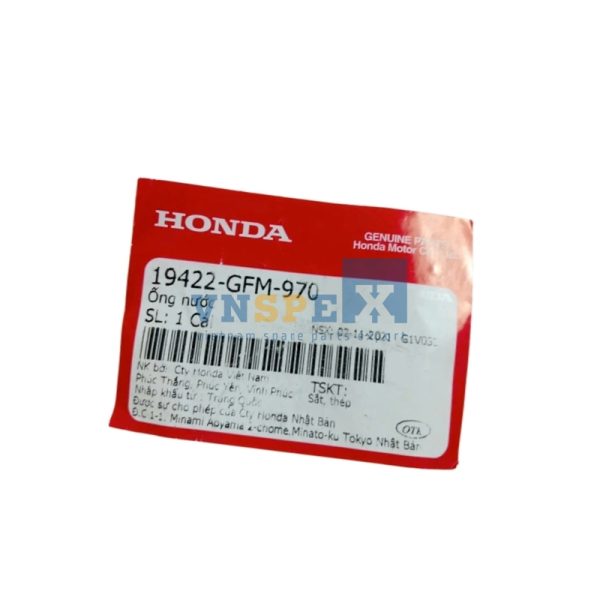 Ống nước HONDA LEAD (Mã: 19422GFM970) - Hình ảnh 3