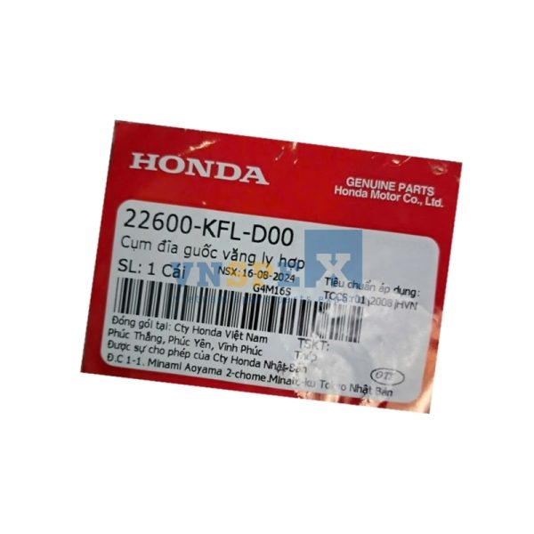 Cụm đĩa guốc văng ly hợp HONDA WAVE (Mã: 22600KFLD00) - Hình ảnh 3