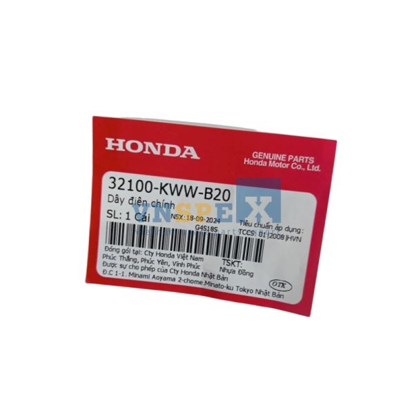 Dây điện chính HONDA WAVE (Mã: 32100KWWB20) - Hình ảnh 3