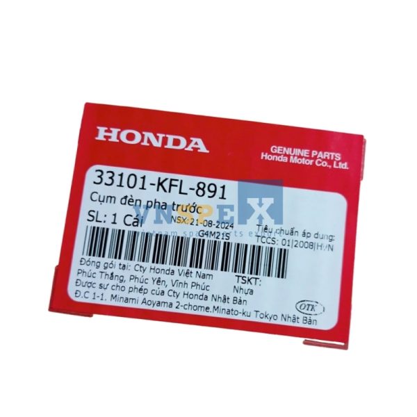 Cụm đèn pha trước HONDA FUTURE (Mã: 33101KFL891) - Hình ảnh 3