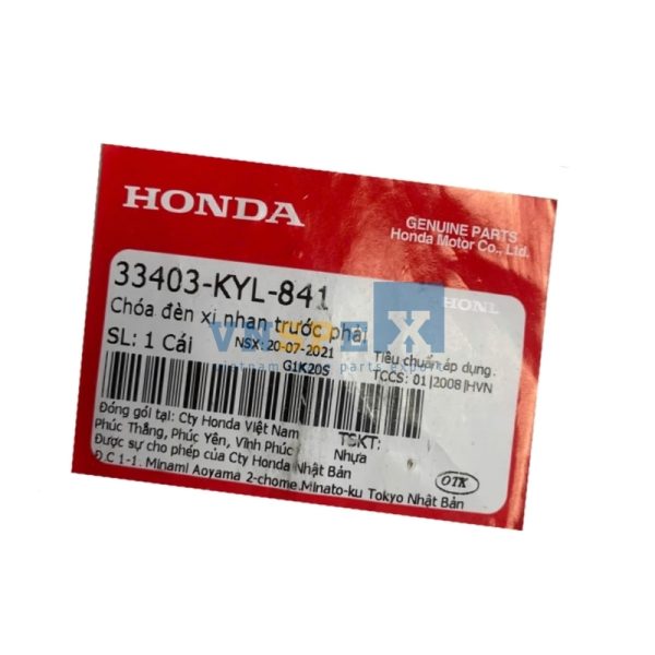 Chóa đèn xi nhan trước phải HONDA FUTURE (Mã: 33403KYL841) - Hình ảnh 3