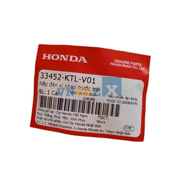 Nắp đèn xi nhan trước trái HONDA WAVE (Mã: 33452KTLV01) - Hình ảnh 3