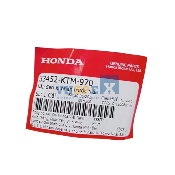 Nắp đèn xi nhan trước trái HONDA FUTURE (Mã: 33452KTM970) - Hình ảnh 3