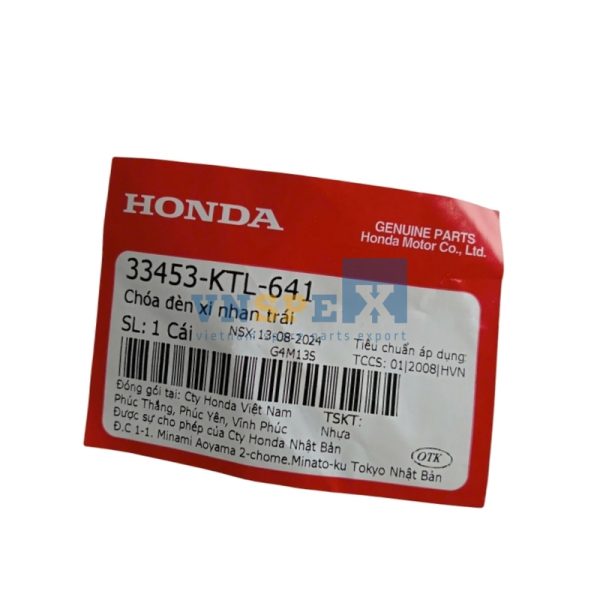 Chóa đèn xi nhan trái HONDA WAVE (Mã: 33453KTL641) - Hình ảnh 3