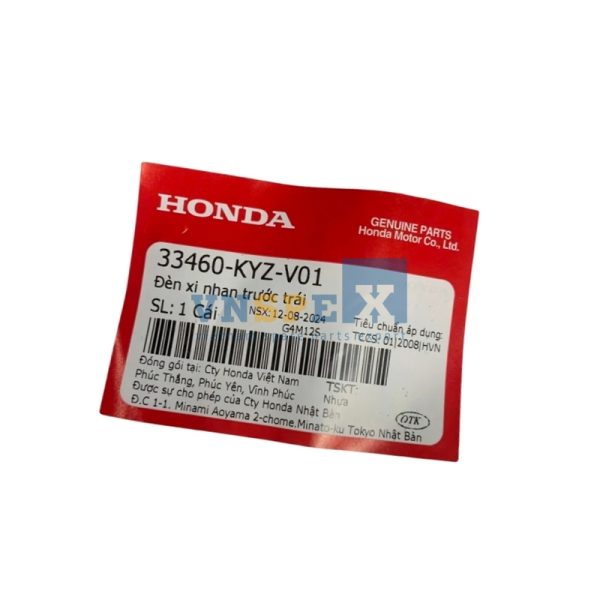 Đèn xi nhan trước trái HONDA FUTURE (Mã: 33460KYZV01) - Hình ảnh 3