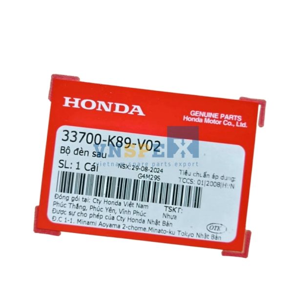 Bộ đèn sau HONDA WAVE (Mã: 33700K89V02) - Hình ảnh 3