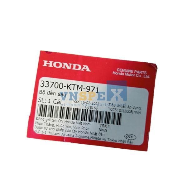 Bộ đèn sau HONDA FUTURE (Mã: 33700KTM971) - Hình ảnh 3