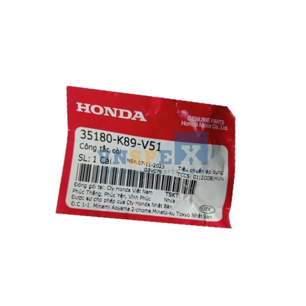 Công tắc còi HONDA WAVE (Mã: 35180K89V51) - Hình ảnh 3