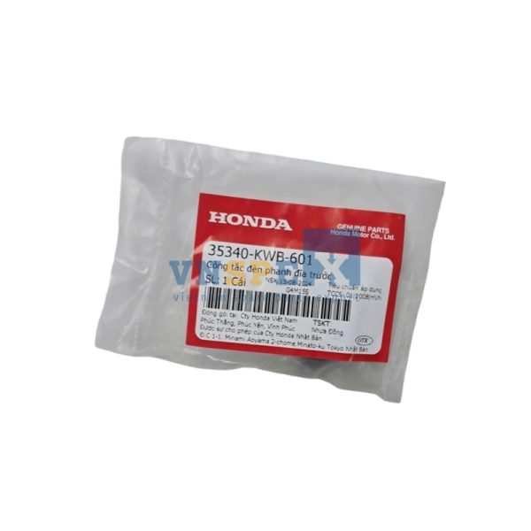 Công tắc đèn phanh đĩa trước HONDA CLICK,FUTURE,LEAD,WAVE (Mã: 35340KWB601) - Hình ảnh 2