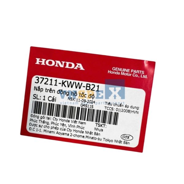 Nắp trên đồng hồ tốc độ HONDA WAVE (Mã: 37211KWWB21) - Hình ảnh 3