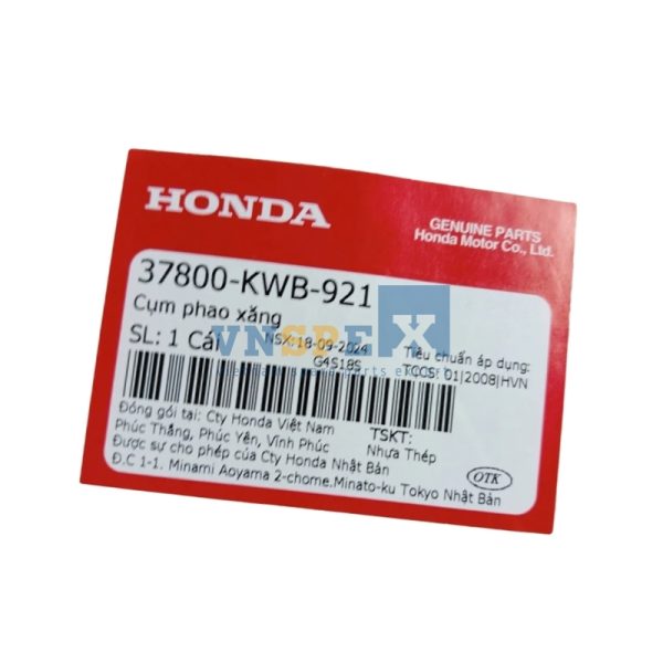 Cụm phao xăng HONDA WAVE (Mã: 37800KWB921) - Hình ảnh 3