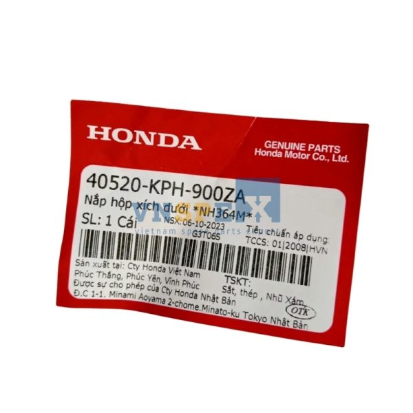 Nắp hộp xích dưới *NH364M* HONDA FUTURE (Mã: 40520KPH900ZA) - Hình ảnh 3