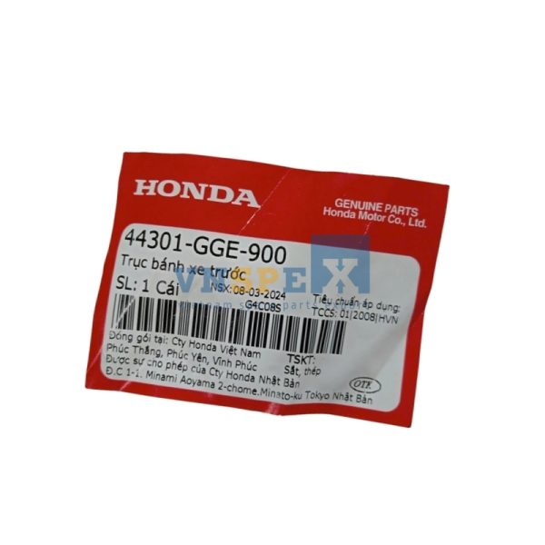 Trục bánh xe trước HONDA LEAD (Mã: 44301GGE900) - Hình ảnh 3