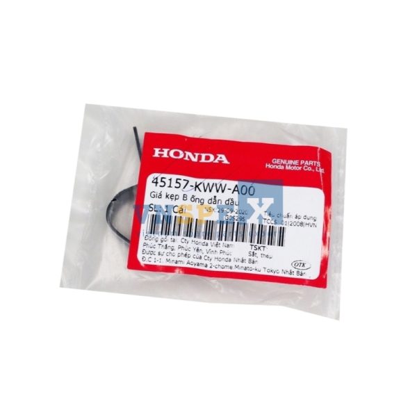 Giá kẹp B ống dẫn dầu HONDA FUTURE,WAVE (Mã: 45157KWWA00)