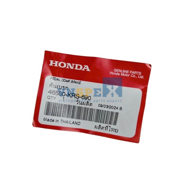 Cần đạp phanh sau HONDA WAVE (Mã: 46500KRS690) - Hình ảnh 3