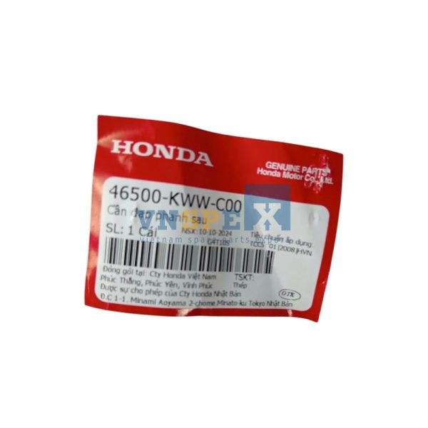 Cần đạp phanh sau HONDA WAVE (Mã: 46500KWWC00) - Hình ảnh 3