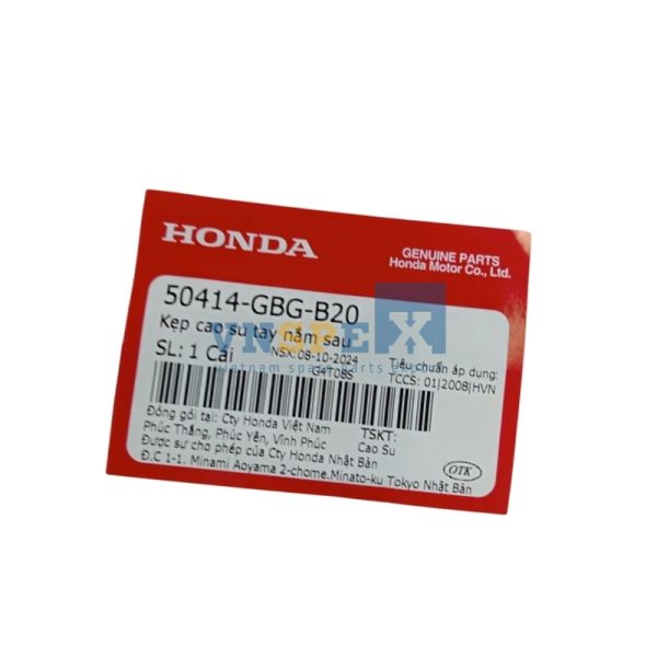 Kẹp cao su tay nắm sau HONDA DREAM (Mã: 50414GBGB20) - Hình ảnh 3