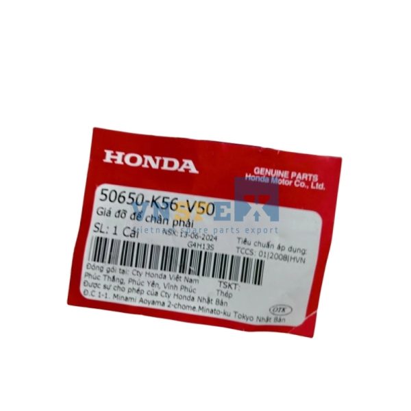 Giá đỡ để chân phải HONDA WINNER (Mã: 50650K56V50) - Hình ảnh 3