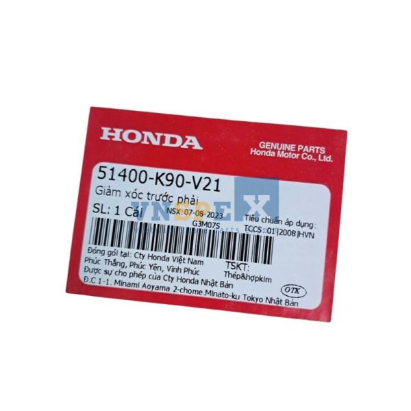 Giảm xóc trước phải HONDA WAVE (Mã: 51400K90V21) - Hình ảnh 3