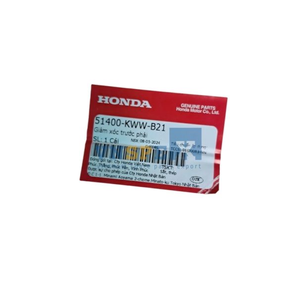 Giảm xóc trước phải HONDA FUTURE,WAVE (Mã: 51400KWWB21) - Hình ảnh 3