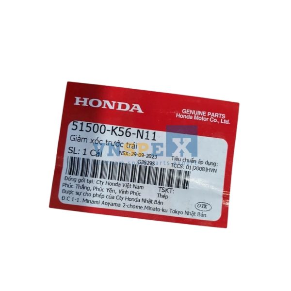 Giảm xóc trước trái HONDA WINNER (Mã: 51500K56N11) - Hình ảnh 3