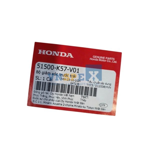 Bộ giảm xóc trước trái HONDA WAVE, BLADE (Mã: 51500K57V01) - Hình ảnh 3