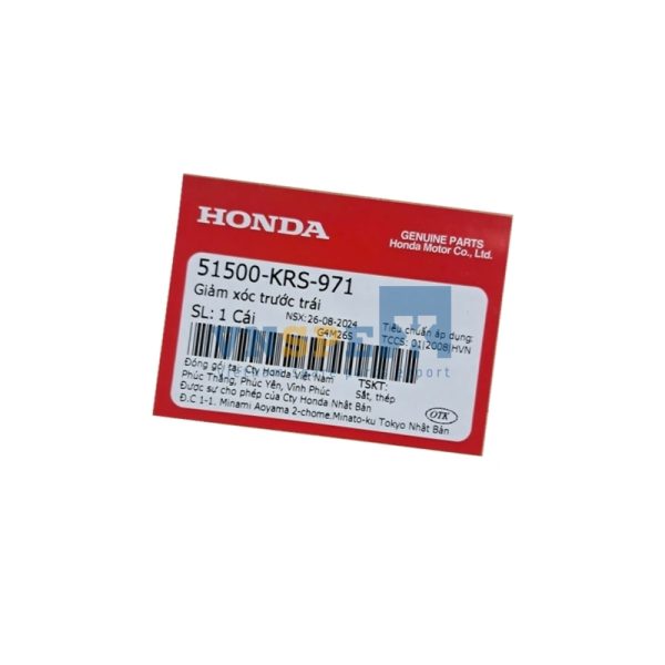 Giảm xóc trước trái HONDA WAVE (Mã: 51500KRS971) - Hình ảnh 3