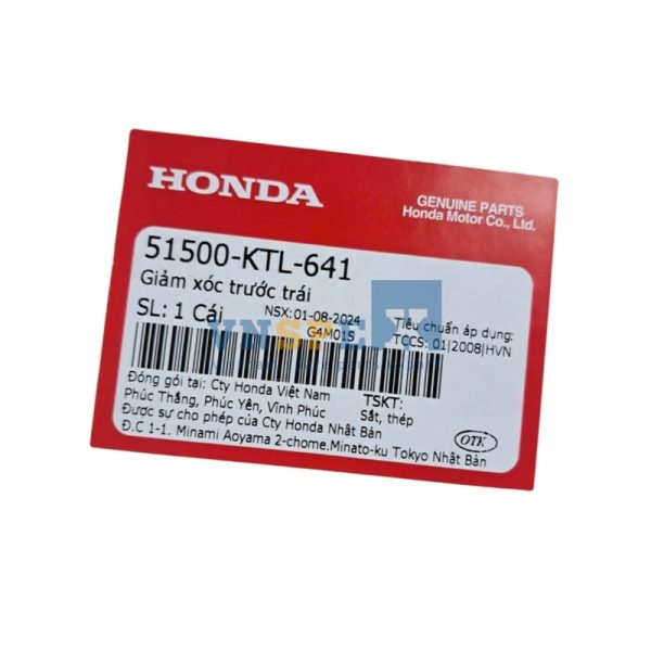 Giảm xóc trước trái HONDA WAVE (Mã: 51500KTL641) - Hình ảnh 3