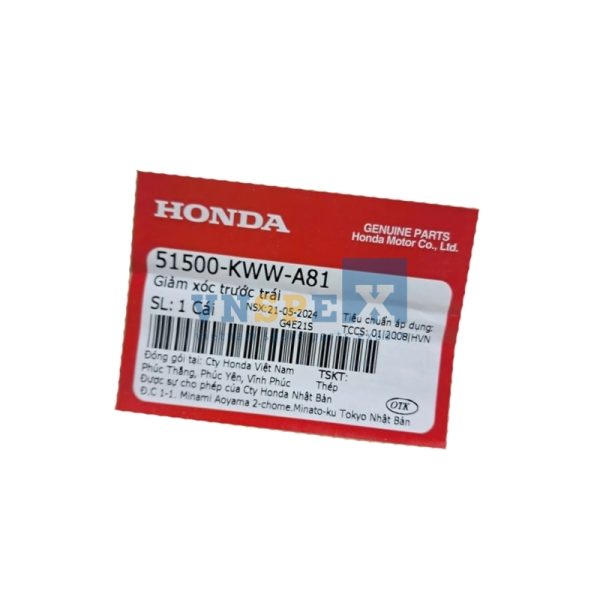 Giảm xóc trước trái HONDA WAVE (Mã: 51500KWWA81) - Hình ảnh 3