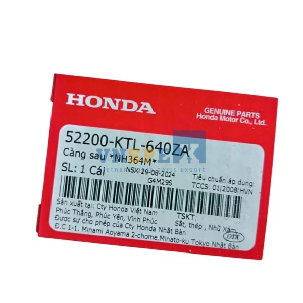 Càng sau *NH364M* HONDA WAVE (Mã: 52200KTL640ZA) - Hình ảnh 3