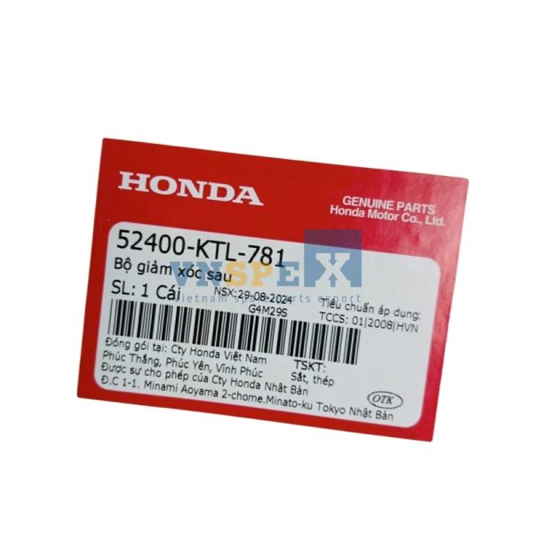 Bộ giảm xóc sau HONDA WAVE (Mã: 52400KTL781) - Hình ảnh 3