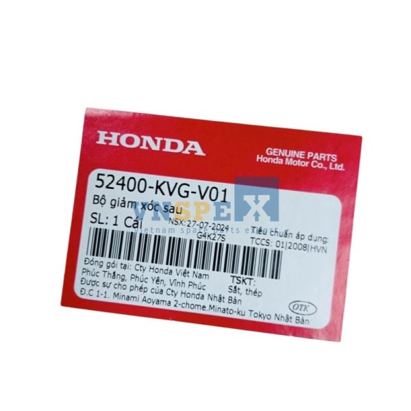 Bộ giảm xóc sau HONDA AIR BLADE (Mã: 52400KVGV01) - Hình ảnh 3