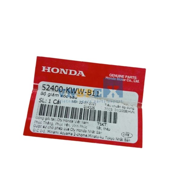 Bộ giảm xóc sau HONDA WAVE (Mã: 52400KWWB11) - Hình ảnh 3