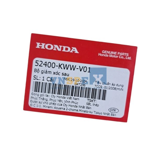 Bộ giảm xóc sau HONDA WAVE (Mã: 52400KWWV01) - Hình ảnh 3