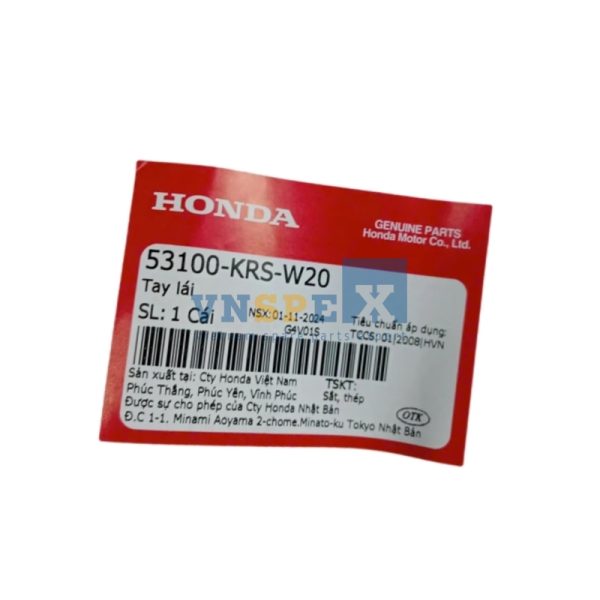 Tay lái HONDA WAVE (Mã: 53100KRSW20) - Hình ảnh 3