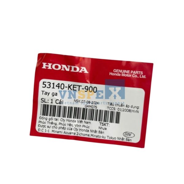 Tay ga HONDA WAVE (Mã: 53140KET900) - Hình ảnh 3