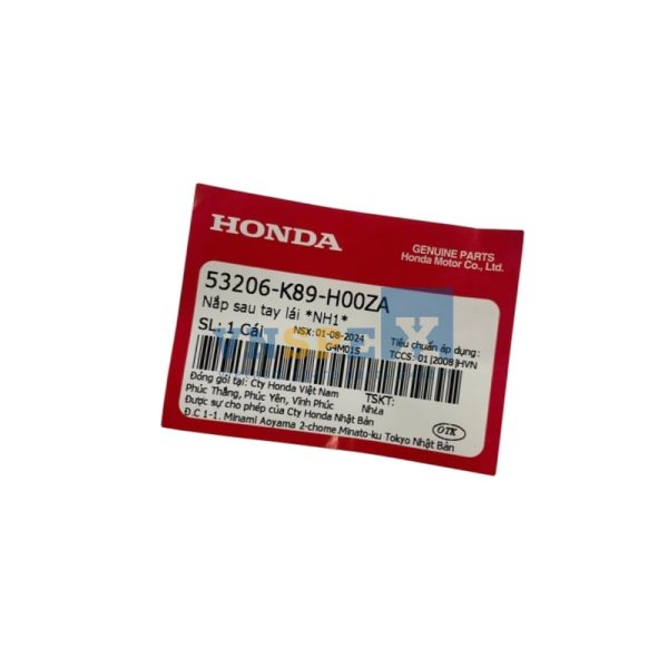 Nắp sau tay lái *NH1* HONDA WAVE (Mã: 53206K89H00ZA) - Hình ảnh 3