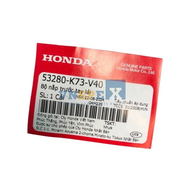 Bộ nắp trước tay lái HONDA FUTURE (Mã: 53280K73V40) - Hình ảnh 3