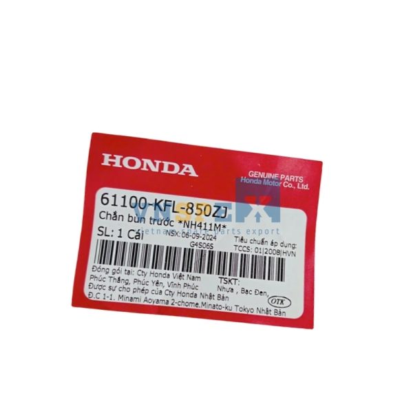 Chắn bùn trước *NH411M* HONDA WAVE (Mã: 61100KFL850ZJ) - Hình ảnh 3