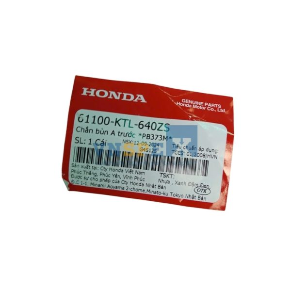 Chắn bùn A trước *PB373M* HONDA WAVE (Mã: 61100KTL640ZS) - Hình ảnh 3