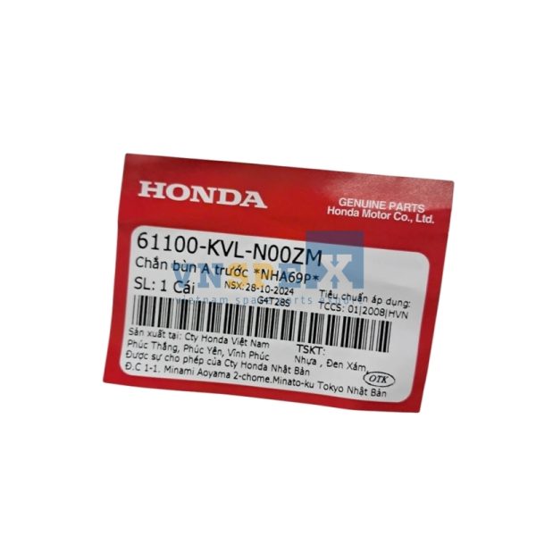 Chắn bùn A trước *NHA69P* HONDA FUTURE (Mã: 61100KVLN00ZM) - Hình ảnh 3