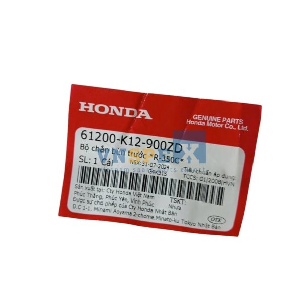 Bộ chắn bùn trước *R-350C* HONDA LEAD (Mã: 61200K12900ZD) - Hình ảnh 3